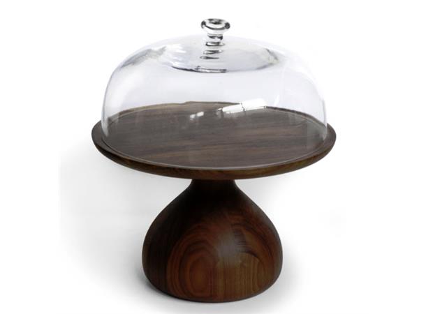 RUSTIC glassklokke  Ø:296mm H:145mm I herdet glass - Til stettefat M og L